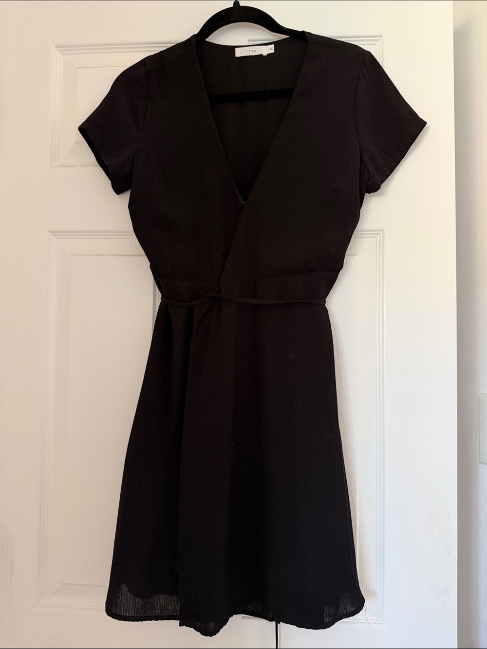 Black Wrap Dress